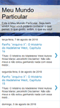 Mobile Screenshot of mundoparticularrosa.blogspot.com