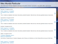Tablet Screenshot of mundoparticularrosa.blogspot.com