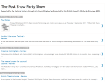 Tablet Screenshot of postshowparty.blogspot.com