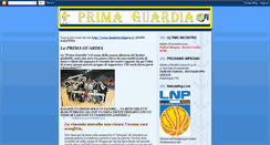 Desktop Screenshot of laprimaguardia.blogspot.com