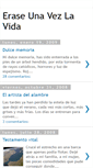Mobile Screenshot of eraseunavezlavida.blogspot.com