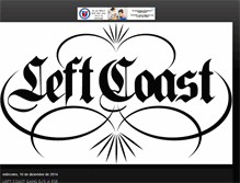 Tablet Screenshot of leftcoastgang.blogspot.com