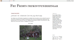 Desktop Screenshot of frufrobysfrukostfunderingar.blogspot.com