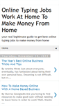 Mobile Screenshot of onlinetypingjobslover.blogspot.com
