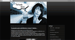Desktop Screenshot of flertandoideias.blogspot.com