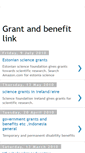Mobile Screenshot of grantandbenefitlink.blogspot.com