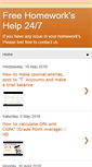 Mobile Screenshot of home-work-help.blogspot.com