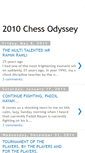 Mobile Screenshot of 2010chessodyssey.blogspot.com