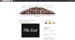 Desktop Screenshot of minicontos.blogspot.com