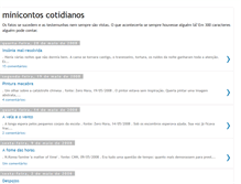 Tablet Screenshot of minicontos.blogspot.com
