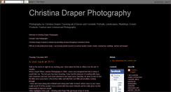 Desktop Screenshot of christinadraperphotography.blogspot.com