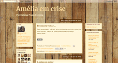 Desktop Screenshot of ameliaemcrise.blogspot.com