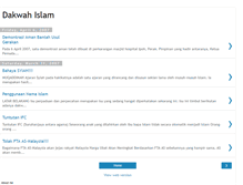 Tablet Screenshot of dakwah-islam.blogspot.com