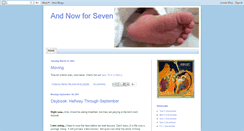 Desktop Screenshot of andnowforseven.blogspot.com
