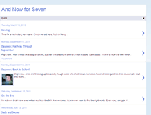 Tablet Screenshot of andnowforseven.blogspot.com