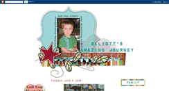 Desktop Screenshot of elliottsamazingjourney.blogspot.com