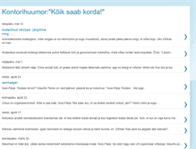 Tablet Screenshot of kontorihuumor.blogspot.com