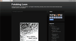 Desktop Screenshot of fotoblogleon.blogspot.com