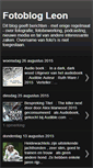Mobile Screenshot of fotoblogleon.blogspot.com