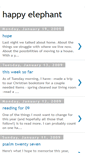 Mobile Screenshot of myhappyelephant.blogspot.com
