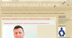 Desktop Screenshot of corrupcion-chile.blogspot.com