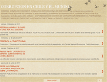 Tablet Screenshot of corrupcion-chile.blogspot.com