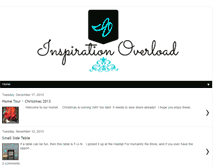 Tablet Screenshot of myinspirationoverload.blogspot.com