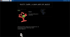 Desktop Screenshot of dustycarr.blogspot.com