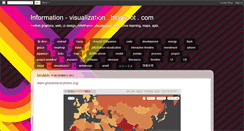 Desktop Screenshot of information-visualization.blogspot.com