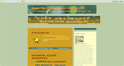 Desktop Screenshot of equipemigrantes.blogspot.com