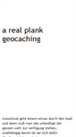 Mobile Screenshot of a-real-plank-geocaching.blogspot.com