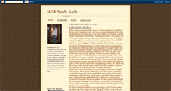 Desktop Screenshot of mimineedsmeds.blogspot.com