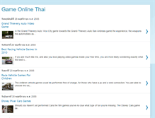 Tablet Screenshot of game--online-thai.blogspot.com