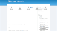 Desktop Screenshot of depannageadomicile-25.blogspot.com