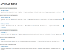 Tablet Screenshot of myhomefood.blogspot.com