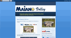 Desktop Screenshot of maianovolley.blogspot.com