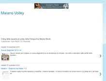 Tablet Screenshot of maianovolley.blogspot.com