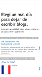 Mobile Screenshot of elegiunmaldiaparadejardeescribirblogs.blogspot.com