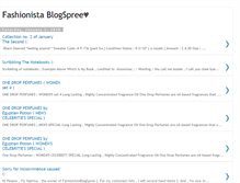 Tablet Screenshot of fashionistablogspree.blogspot.com