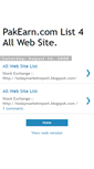 Mobile Screenshot of pakearnpages.blogspot.com