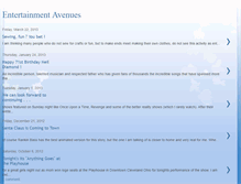Tablet Screenshot of entertainmentvenues4fun.blogspot.com