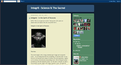 Desktop Screenshot of integr8-sciencethesacred.blogspot.com