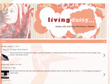 Tablet Screenshot of livingdaisy.blogspot.com