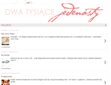 Tablet Screenshot of dwatysiace-11.blogspot.com