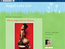 Tablet Screenshot of angellolaluv.blogspot.com