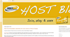 Desktop Screenshot of hostaccommodationnz.blogspot.com
