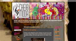 Desktop Screenshot of cheiademoda.blogspot.com