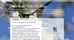 Desktop Screenshot of gethealthgetlife.blogspot.com