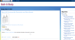 Desktop Screenshot of bathbodyadvice.blogspot.com