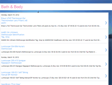 Tablet Screenshot of bathbodyadvice.blogspot.com